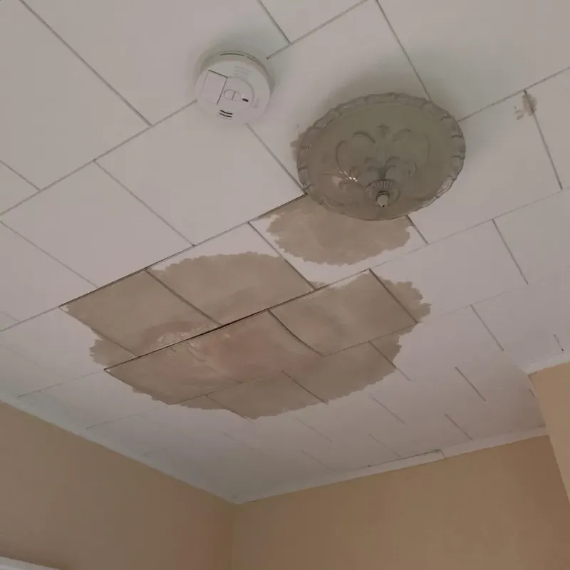 Ceiling Water Damage Repair in Stowe, VT