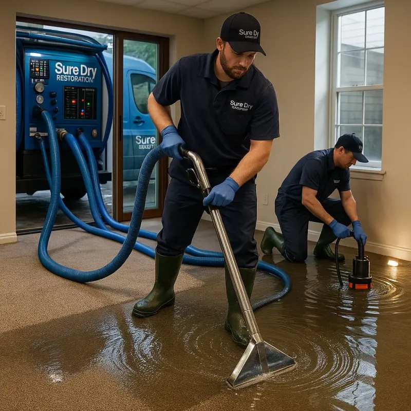 Water Extraction and Removal process in Stowe, VT
